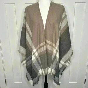 FRAAS - Plaid  Ruana